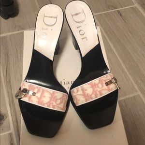 Christian Dior heart Mule